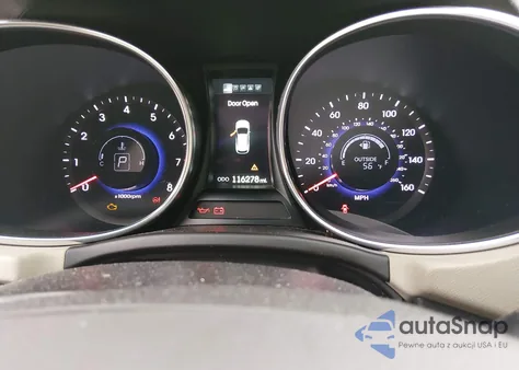 2014 Hyundai Santa Fe Sport 2.4L z USA, uszkodzony, nr VIN 5XYZUDLB1EG206574